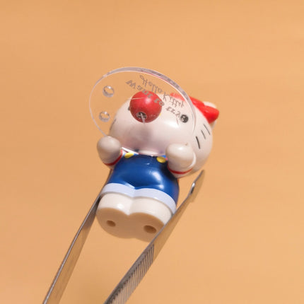 Sanrio Hello Kitty Serving an Apple – 2.25" Cake Topper (2007) (Pre-Owned)