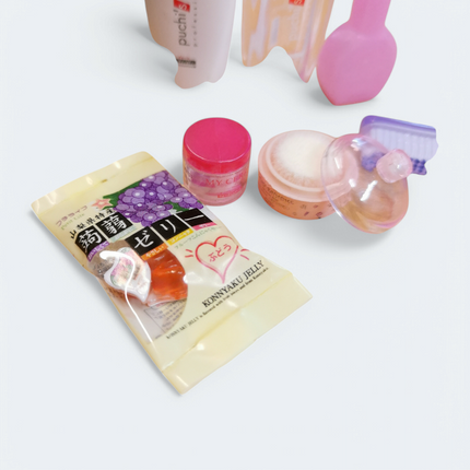 Re-Ment Drugstore 2005 #5 Shampoo, Conditioner & Cotton – Beauty Miniatures