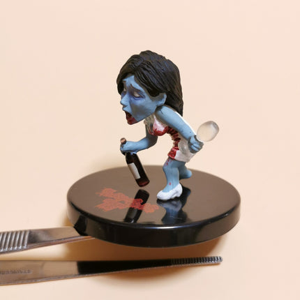 Takara GHOST ZOMBIE LADY WINE DRINKER 1.5" Figure Weird Toy Careless of the Dead