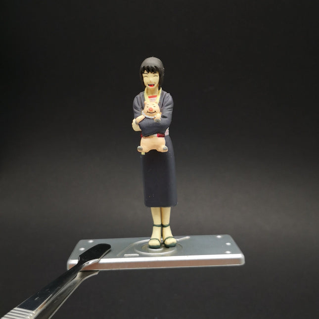 Naruto Ningyo SP Shizune & Pig 3" Mini Figure – Bandai 2005 (Pre-Owned)