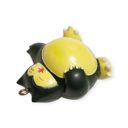 TOMY Pokemon Snorlax 2" Mini Figure – Charm Keychain PVC CGTSJ (Rare, Pre-Owned)