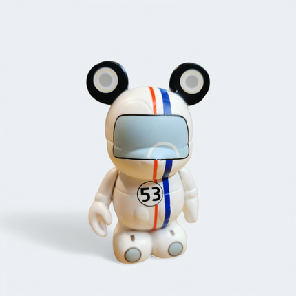 Disney Vinylmation HERBIE THE LOVE BUG Park Dawn Ockstadt 3" Mini Figure White