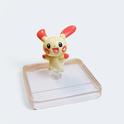 Pokemon Full Color Advance Plusle 1" Mini Figure – Pokedex (Bandai, Pre-Owned)