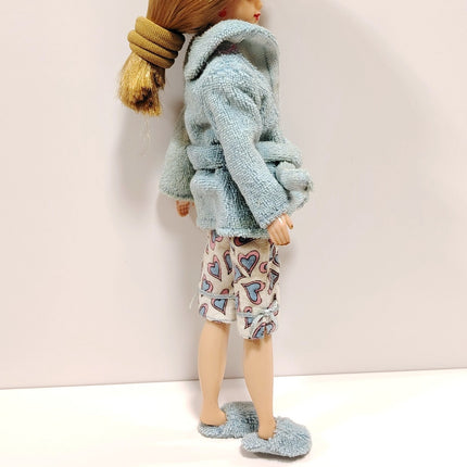 1/6 Scale Light Blue Pajama Robe – for Licca Blythe (Pre-Owned)