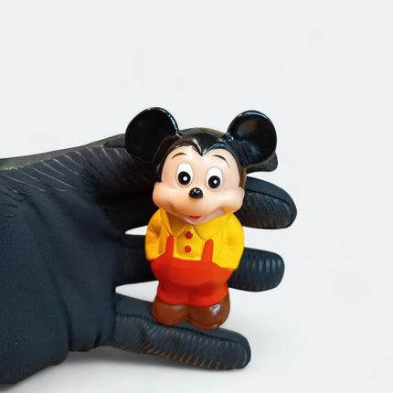 Walt Disney Production Mickey Mouse 3.5" Finger Puppet – Vintage Japan (Pre-Owned)