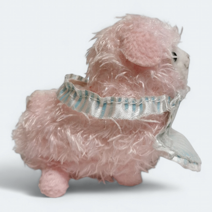 Kid’s Alpacafe Pink Baby Alpaca with Apron 3.5" Plush (Fair, Pre-Owned)