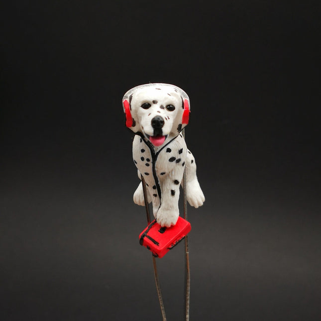 Vintage Puppy In My Pocket Dalmatian 2" Miniature Dog – Dollhouse Pet (Pre-Owned)