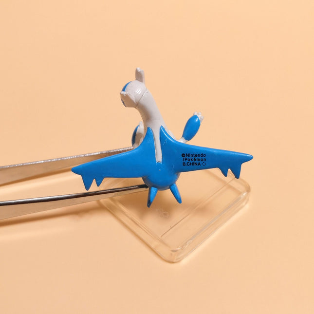 Pokemon Full Color Advance Latios 1.5" Mini Figure – Pokedex (Bandai, Pre-Owned)