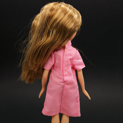 Pink Nurse Uniform Costume – Re-Ment Outfit for Blythe/Bratz (Pre-Owned)