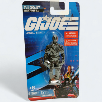 Miniature GI Joe Snake Eyes Roadblock Destro – 2.5" MOC Figure (Hasbro, New)