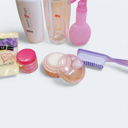 Re-Ment Drugstore 2005 #5 Shampoo, Conditioner & Cotton – Beauty Miniatures