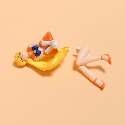 Sailor Moon Sailor Venus 2.5" Cup Edge Mini Figure – Bandai (Pre-Owned)