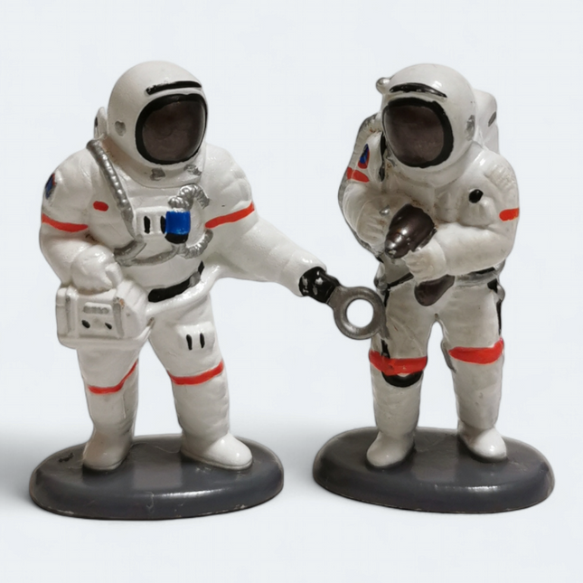 Miniature NASA Astronaut – 1.75" Spaceman Lot of 2 (Pre-Owned)