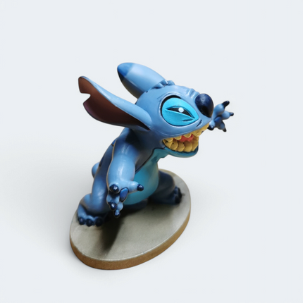 Disney Lilo & Stitch Running 2" Mini Figure with Base – Cake Topper (Pre-Owned)