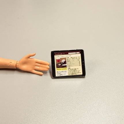 Re-Ment Miniature Silver Tablet – Home Tech Decor (Pre-Owned)