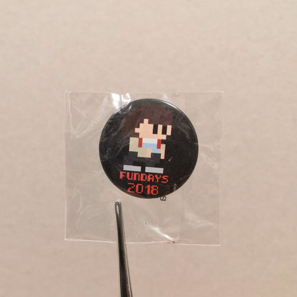 Funko Pop Stranger Things MIKE 1.25" Mini BADGE 8-bit PIN BUTTON Funday 2018 New