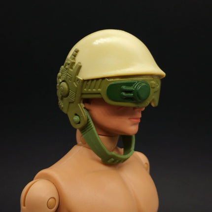 1/6 Scale Beige Helmet – Tactical Combat Gear for 12" Figure (Pre-Owned)