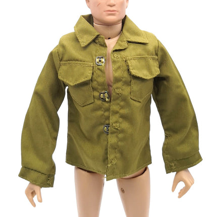 1/6 Scale Green Long Sleeves Shirt – GI Joe Soldier Uniform (Pre-Owned)
