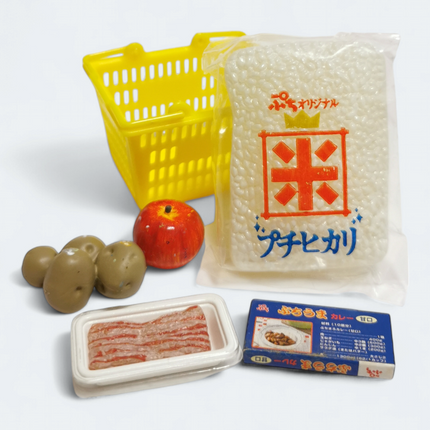 Re-Ment Petit Supermarket 2003 #3 Curry Rice, Potato & Apple – Miniature Food