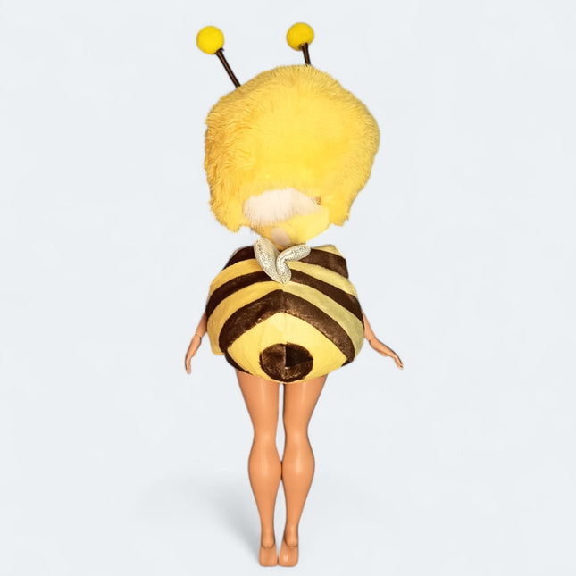 Cute Bee Costume Plush Outfit – Fits 20cm & LOL OMG Dolls (Pre-Owned)