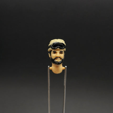 GI Joe Frostbite V1 Head Only – 3.75" Repair Part (Hasbro 1985, Pre-Owned)