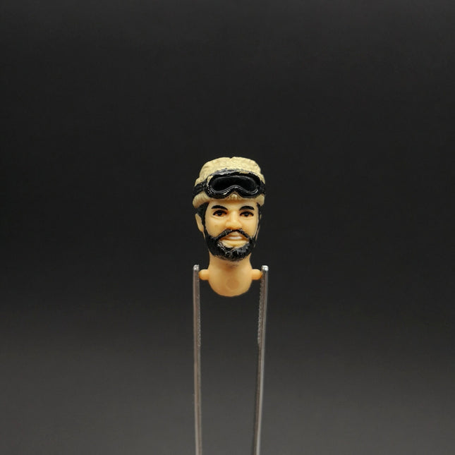 GI Joe Frostbite V1 Head Only – 3.75" Repair Part (Hasbro 1985, Pre-Owned)