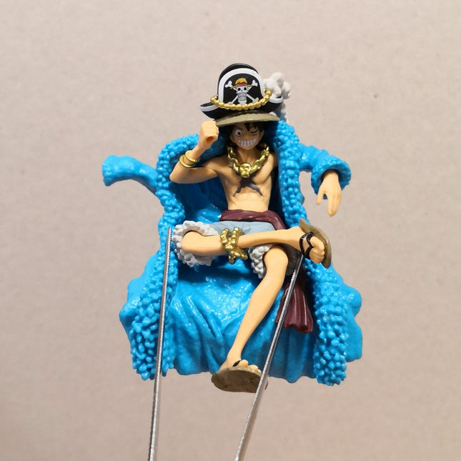 Bandai One Piece Monkey D. Luffy 3" Mini Figure – No Chair, Tamashii Nations