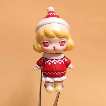 Pop Mart x Bunny Christmas Outfit – 3.5" Designer Vinyl Figure (Pre-Owned)