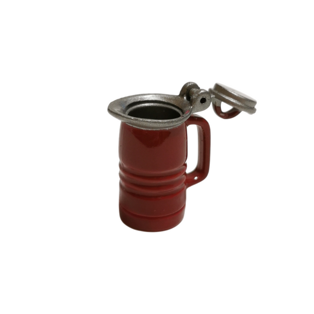 Re-Ment Miniature Burgundy Teapot – Japanese Pub 2006 Series (Pre-Owned)