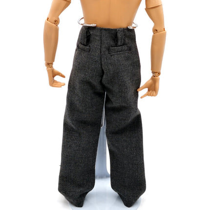 1/6 Scale Male Gray Trouser Dress Pants – for 12" Figure (Pre-Owned)