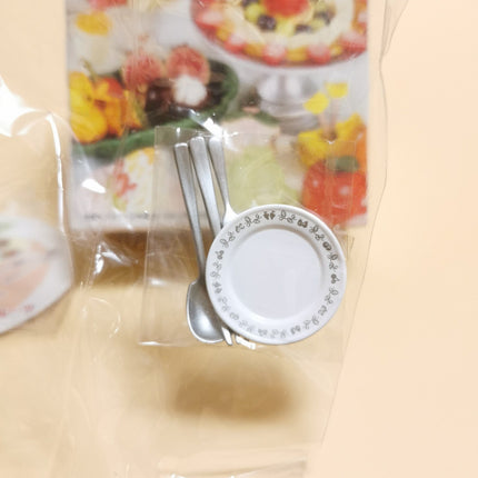 Re-Ment Fruit Wave Diary #3 Assorted Fruit Slice Platter – Dollhouse Dish (Sealed)