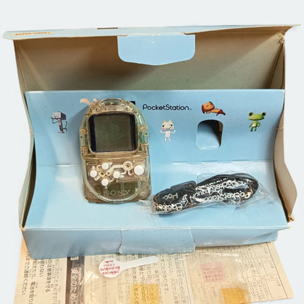 Vintage Sony 1999 PlayStation PocketStation – Clear Console (Tested, Pre-Owned)