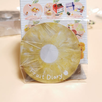 Re-Ment Fruit Wave Diary #3 Assorted Fruit Slice Platter – Dollhouse Dish (Sealed)