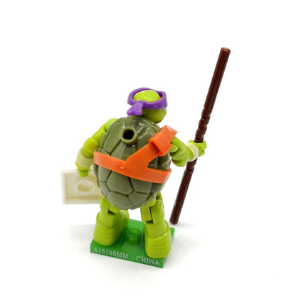 TMNT Ninja Turtles 2016 DONATELLO 2" Figure ARTICULATED Posable Nickelodeon Toy