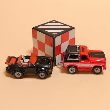 Micro Machines Chevy Truck Blazer & Porsche 911 – Galoob Miniature (Vintage, Pre-Owned)