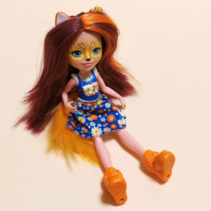 Mattel Enchantimals Felicity Fox – 6.5" Girl Doll (Pre-Owned)