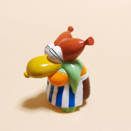 Kyoro-Chan Mrs Metori Old Lady Bird – 2" PVC Figure (1999, Bandai, Pre-Owned)