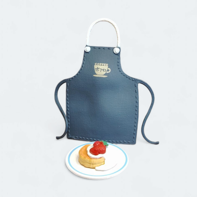 Re-Ment Miniature Apron & Pancake Dish – Detective Conan Every Day Collection 2 (Pre-Owned)
