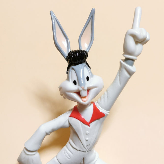 Looney Tunes ELVIS PRESLEYBUGS BUNNY 4.5" Mini Figure PVC 1999 Mascot Toy