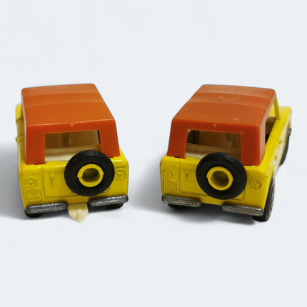 Matchbox Superfast Lesney #18 Field Car Yellow – Diecast Car Lot of 2 (Pre-Owned)