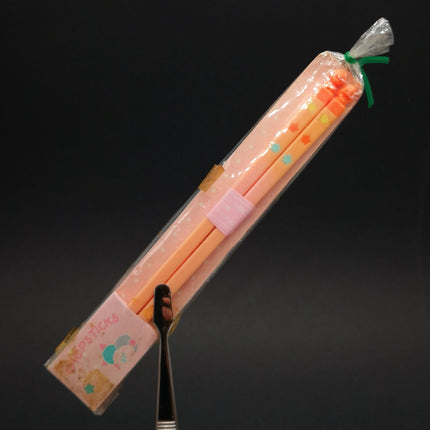 Vintage Sanrio 1983 Little Twin Stars Orange Chopstick – 6.5" (16.5cm) (New)