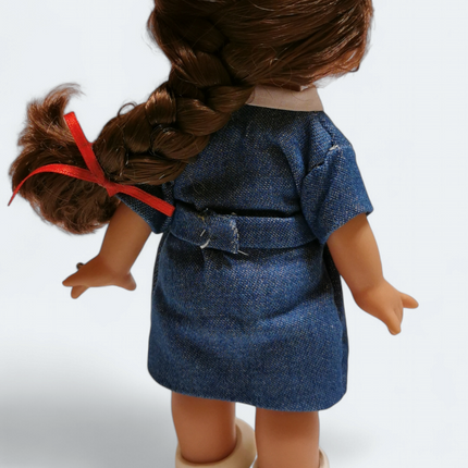 Custom Made Precious Moments Girl Doll – Blue Nurse Outfit (Pre-Owned)