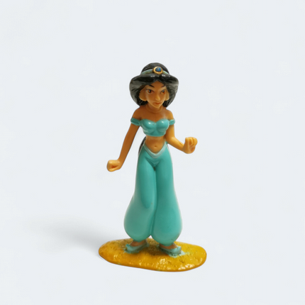 Disney Aladdin Jasmine 2.75" Mini Figure – 1993 Mattel Cake Topper (Pre-Owned)