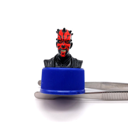Star Wars Darth Maul Bust 2" Figure – Pepsi Cola Bottle Cap Series (1999 Japan, Pre-Owned)