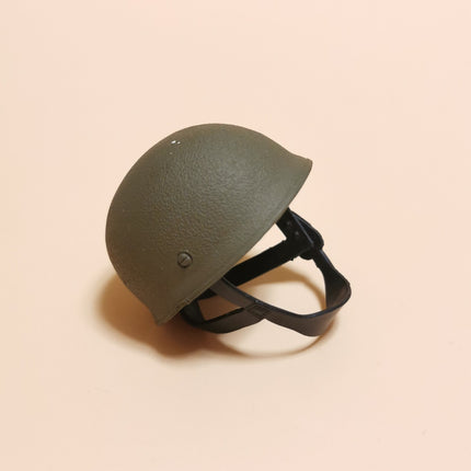 1/6 Scale Green Texture Helmet with Plastic Strap – for 12" Figure (Pre-Owned)