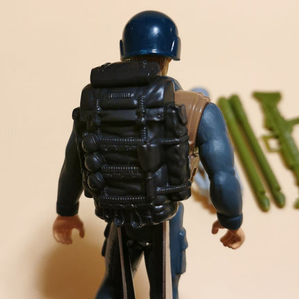 Stargate LT KAWALSKY w CANNON WEAPON 4" Mini Action Figure Toy 1994 Hasbro Loose