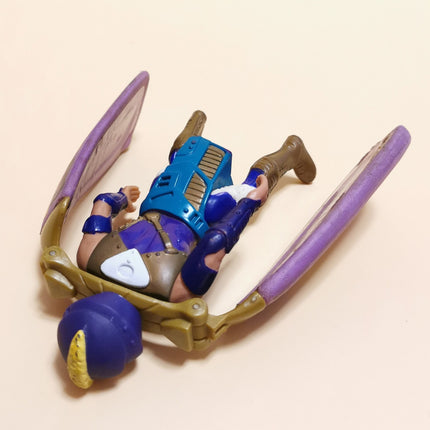 Vintage 1996 Galoob DRAGON FLYZ PEAK 5" Action Figure Toy ~ Read Description