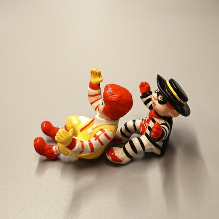 Vintage 1990 Ronald McDonald Hamburglar – See-Saw McDonald's Toy (Pre-Owned)