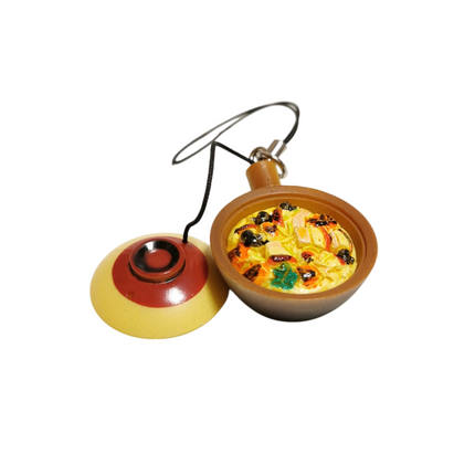 Clay Pot Rice Hong Kong Street Food 1" Miniature – Dollhouse Keychain (Pre-Owned)