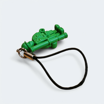Toy Story Green Army Man 1" Keychain Charm – Disney Mini Figure (Pre-Owned)